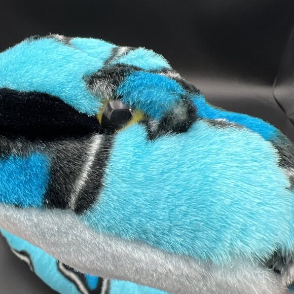 2003 K&M Wild Republic Twin Spotted Rattlesnake 50" Plush Blue HTF NWT 52" - Picture 4 of 8